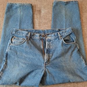 Carhart Flannel Lined Heavyweight Jeans •38x31•